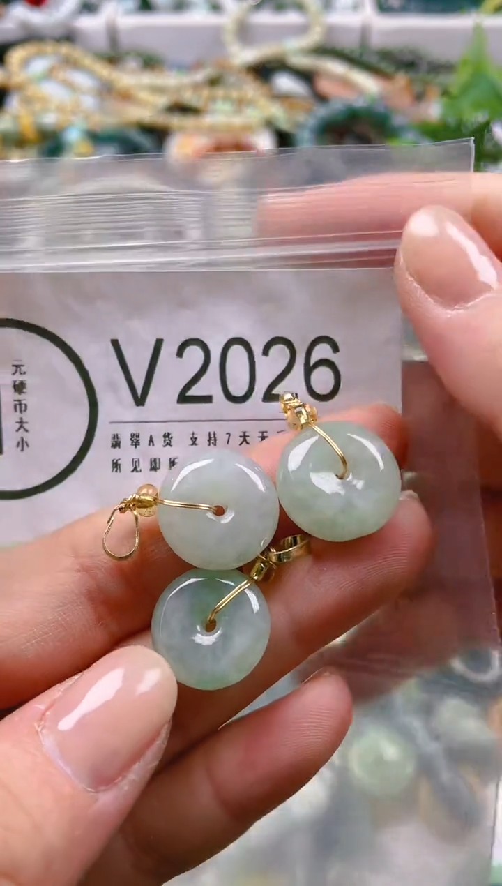 【闪购商品】翡翠颈饰未镶嵌/V/翡翠A货一图一物