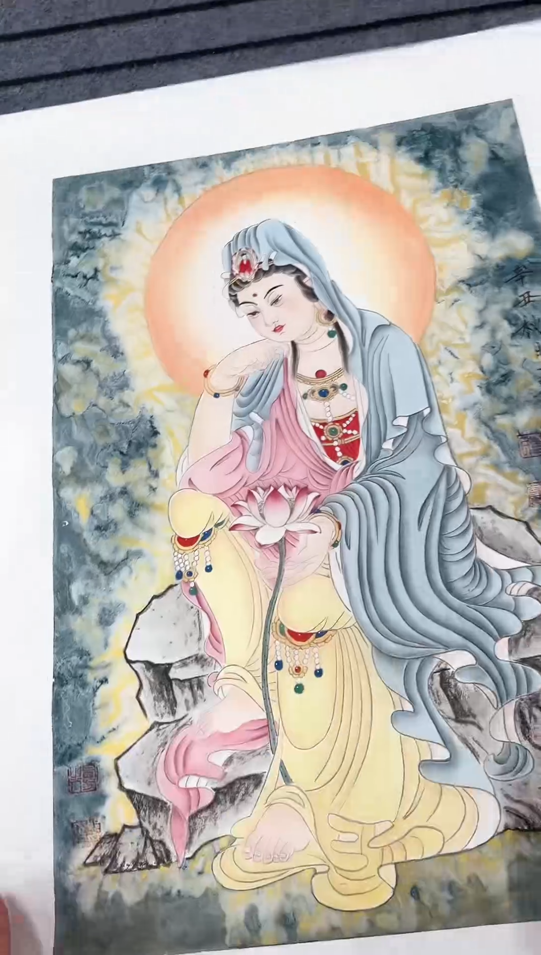 精品国画人物作品