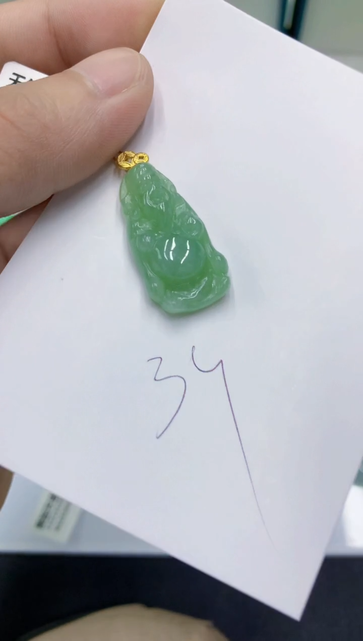 颈饰未镶嵌翡翠翡翠