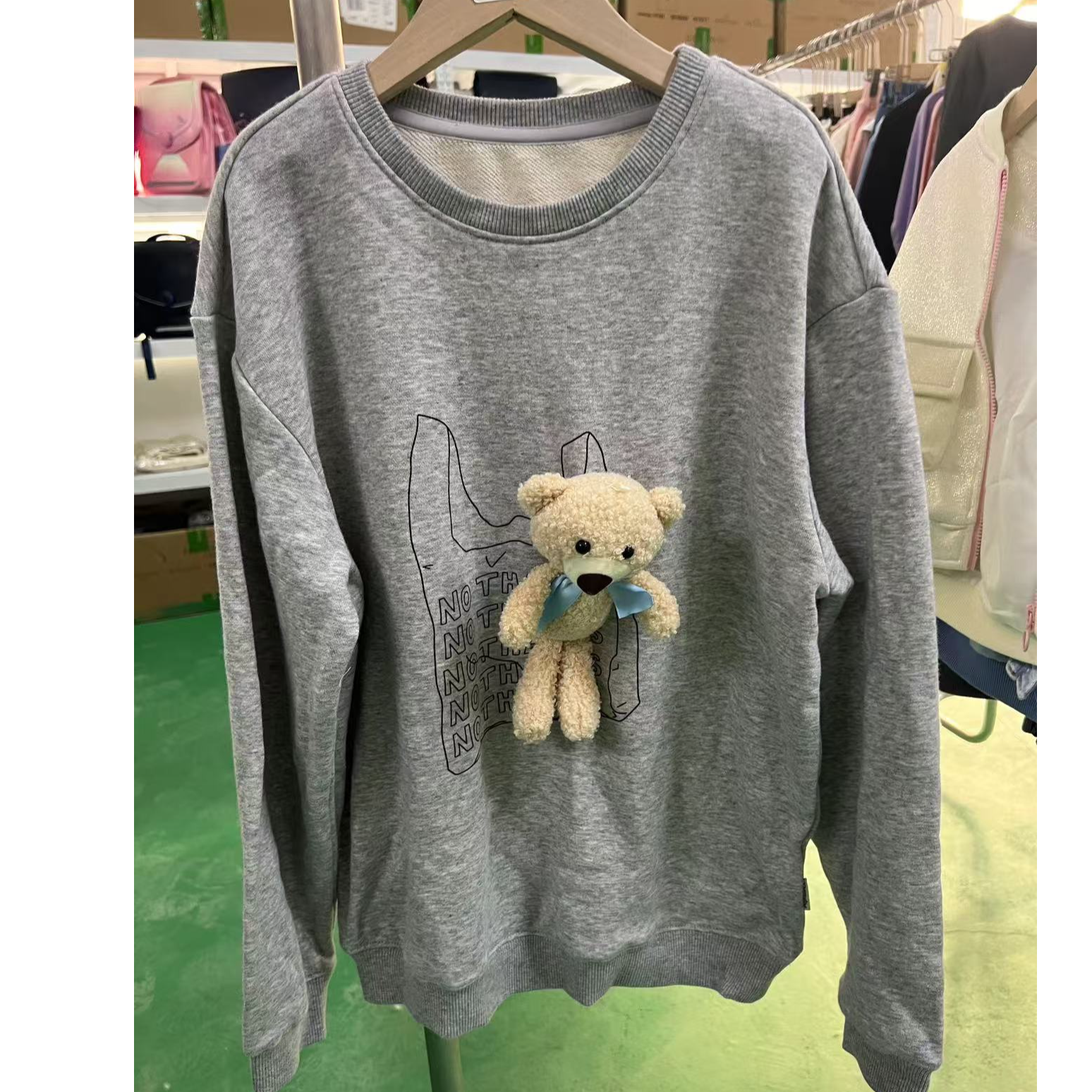 儿童春季小熊玩偶卫衣600