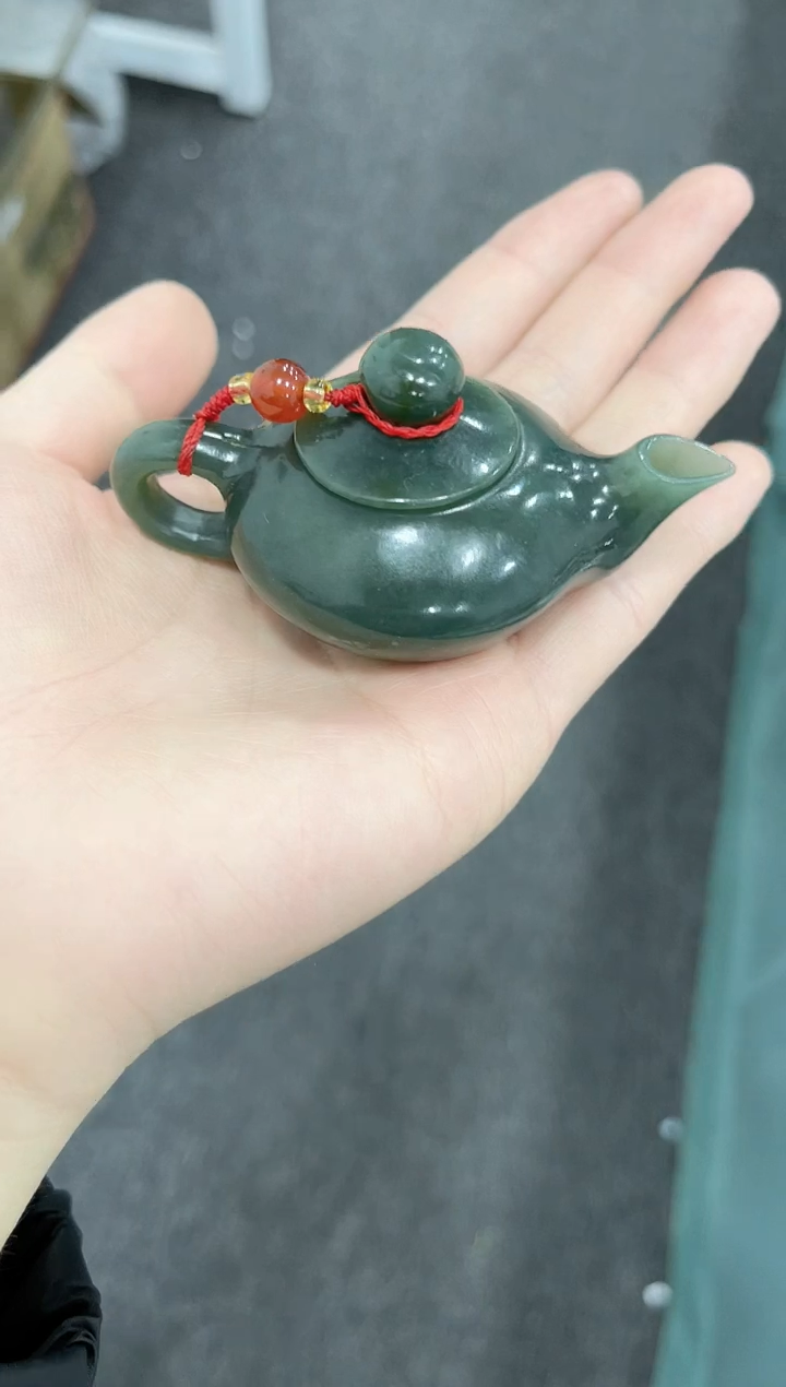 【闪购商品】和田玉把件未镶嵌把把壶kk