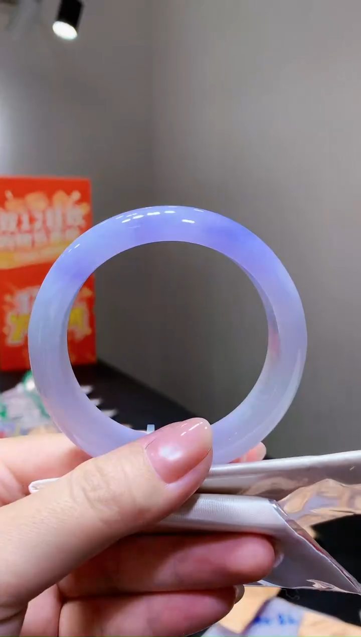 未镶嵌手镯翡翠-k372  天然缅甸A货翡翠60.4正圈总价15万定金2万