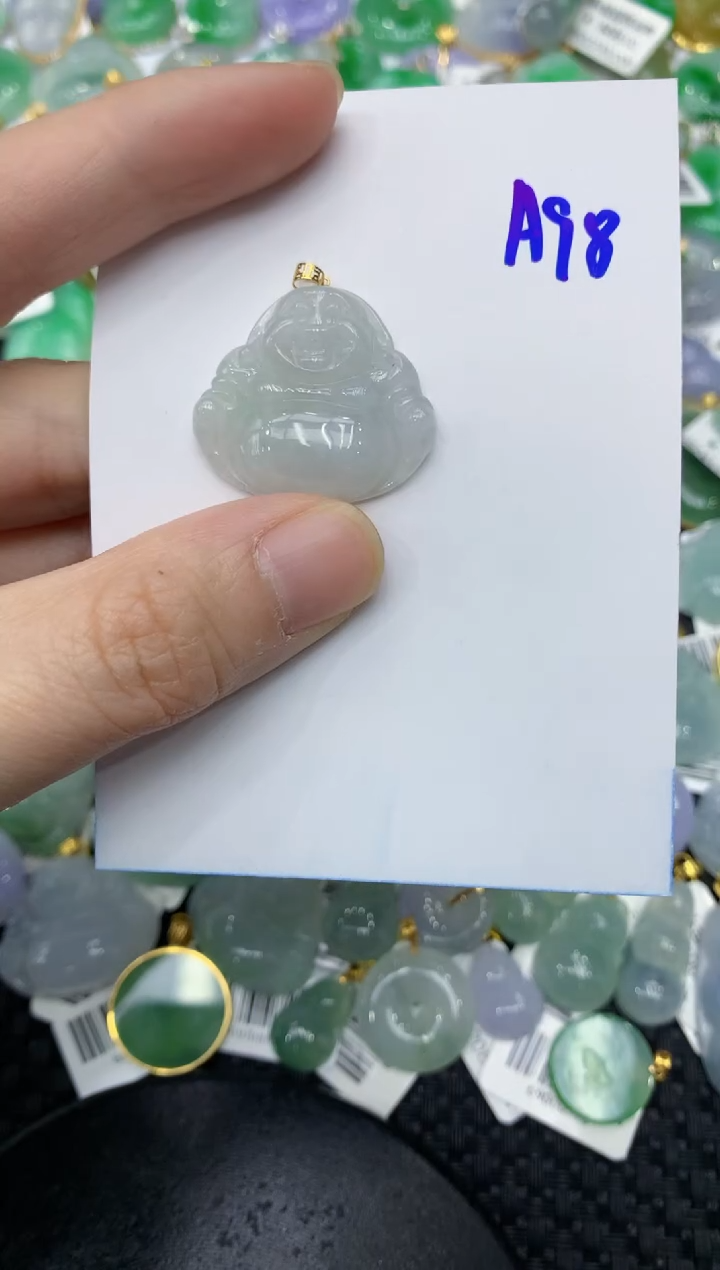 【闪购商品】翡翠颈饰18K金镶嵌11111111111