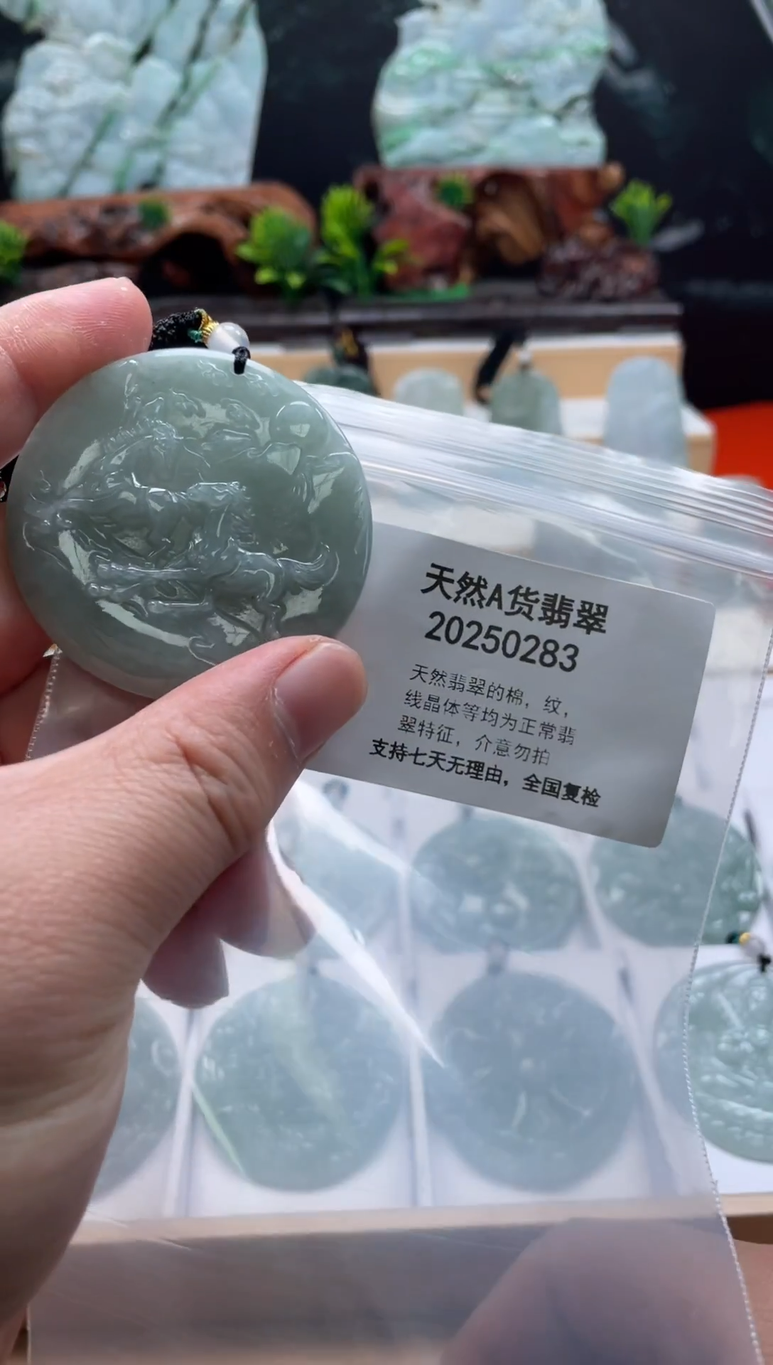 颈饰未镶嵌翡翠翠峰珠宝202512010022