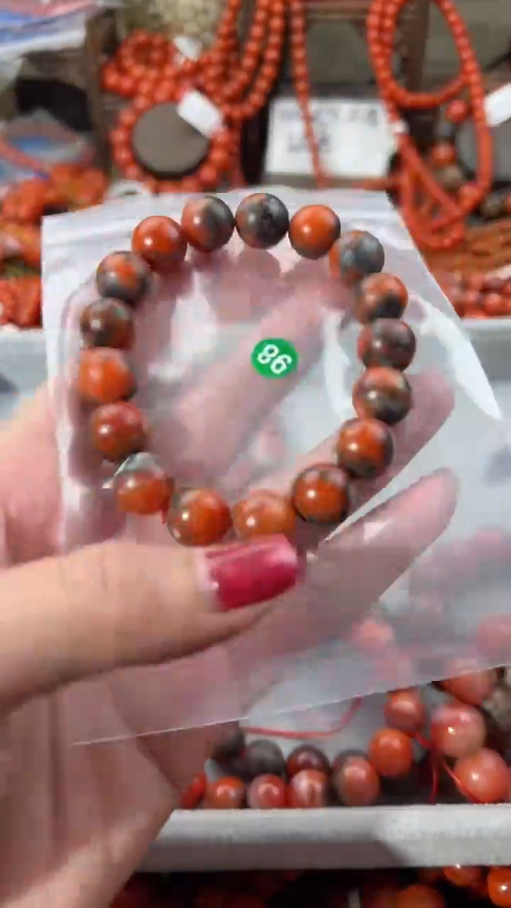 【闪购商品】南红玛瑙手串未镶嵌12