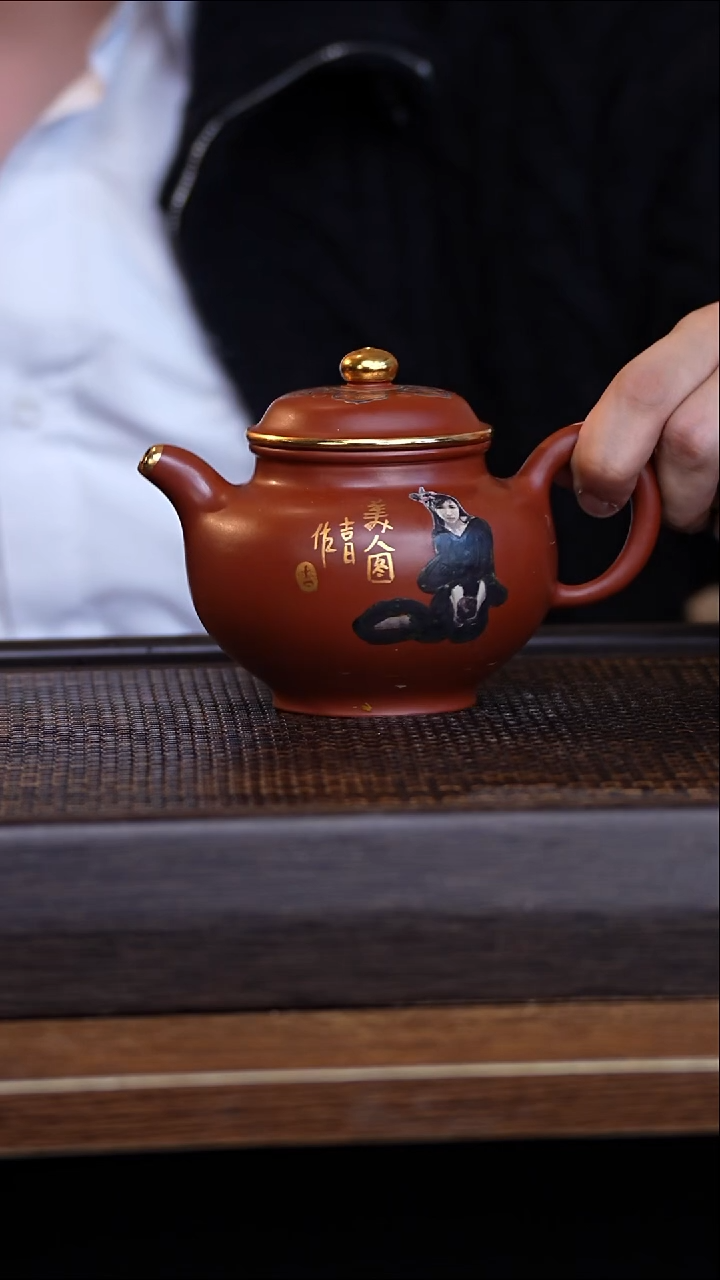 茶壶紫砂宜兴手工原矿紫砂壶001