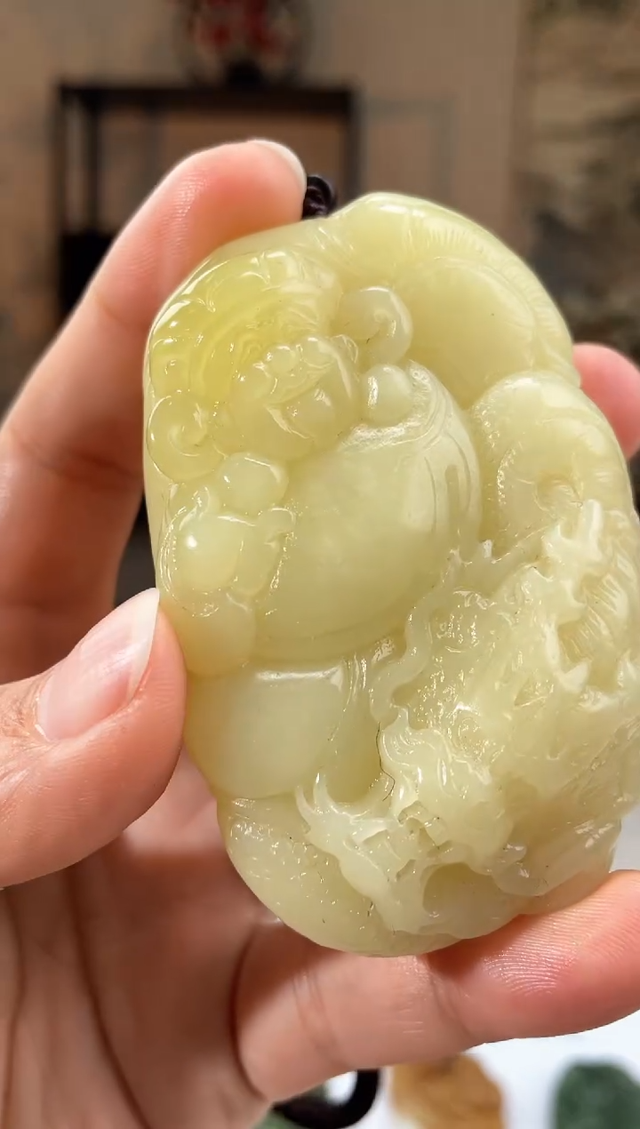 【闪购商品】定制和田玉多样性发货拍一发一05173