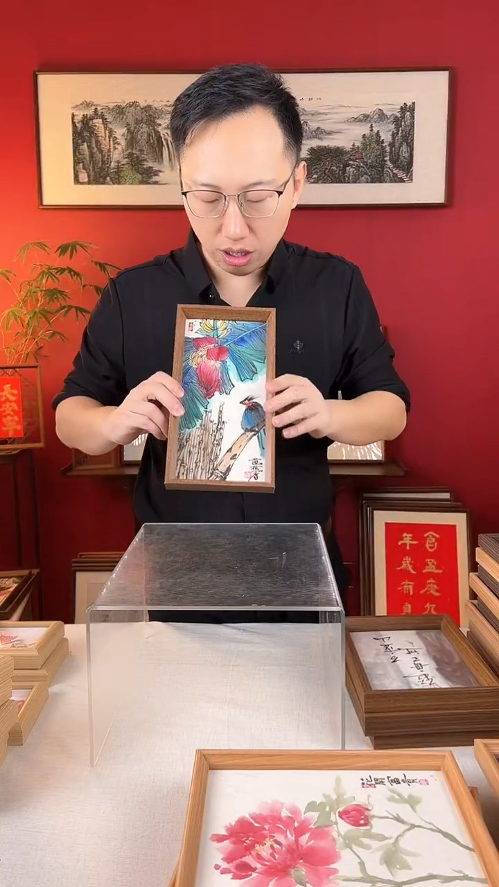 【闪购商品】国画芭蕉香 国画摆台