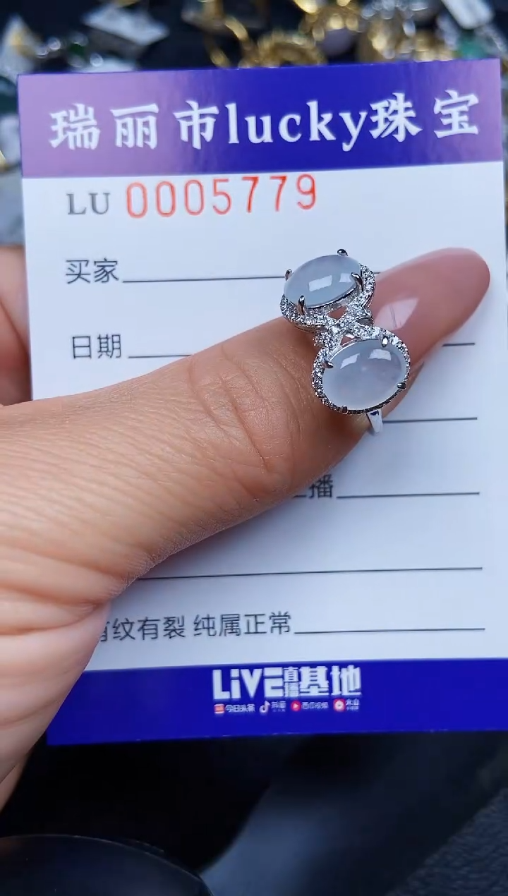翡翠银S925镶嵌颈饰5779
