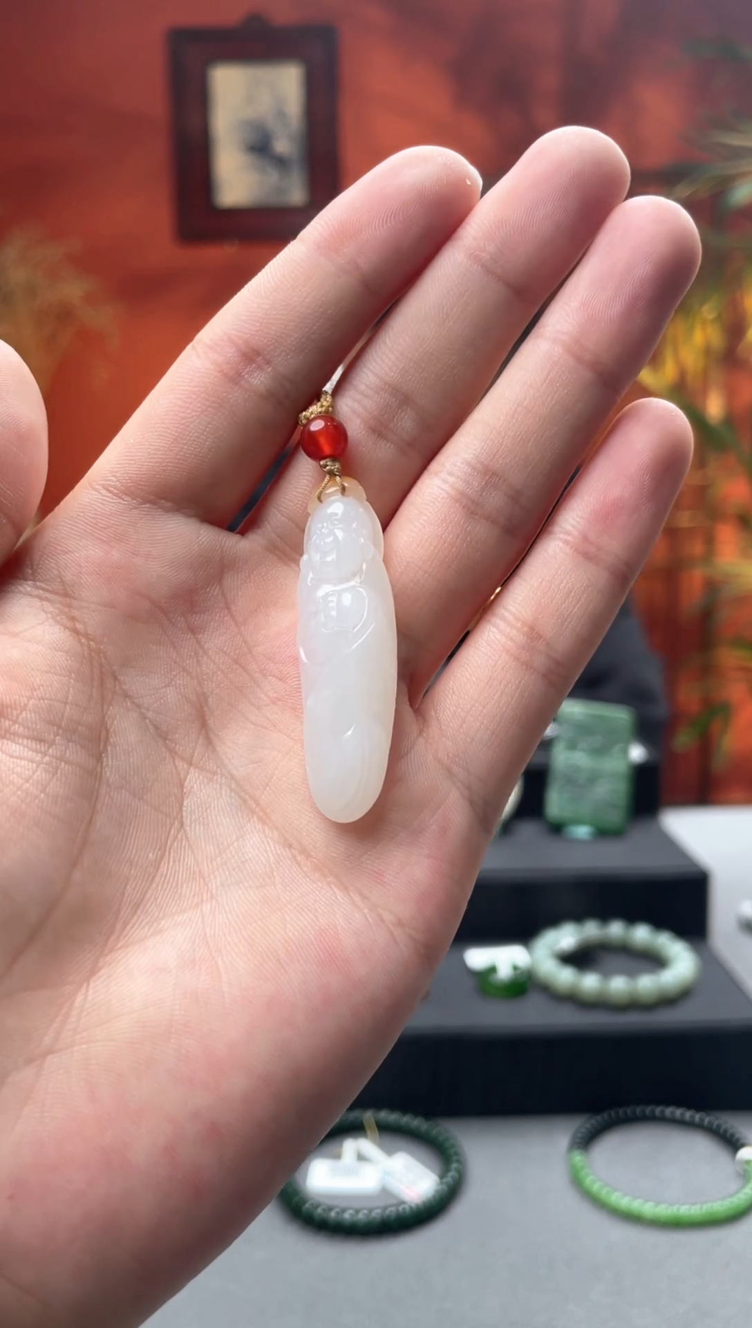 【闪购商品】和田玉颈饰未镶嵌01