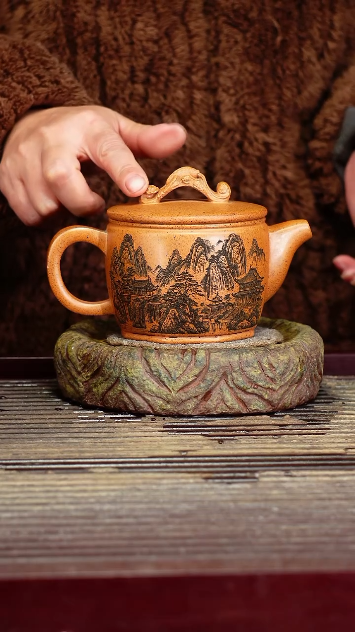 宜兴原矿紫砂壶茶壶280C