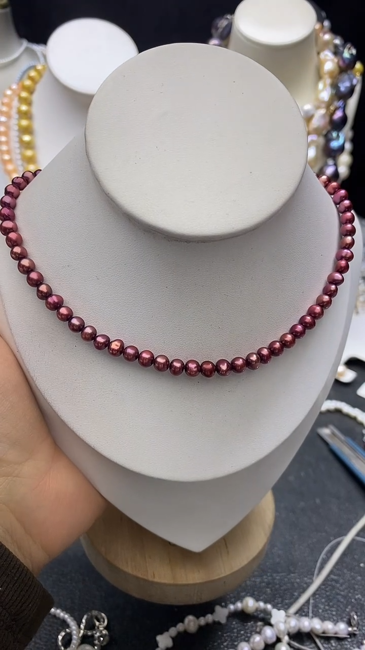 颈饰未镶嵌淡水珍珠多人