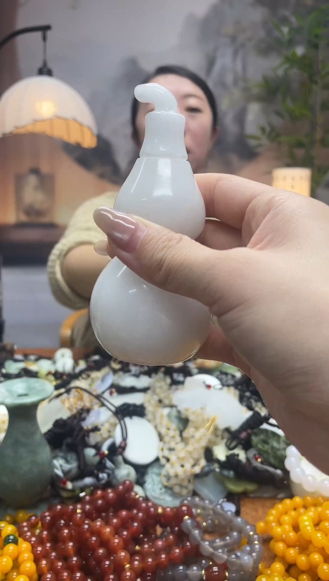 未镶嵌岫玉吊坠·