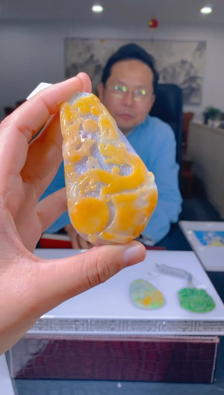 【闪购商品】定制翡翠未镶嵌XX翡翠毛货ZJ00036