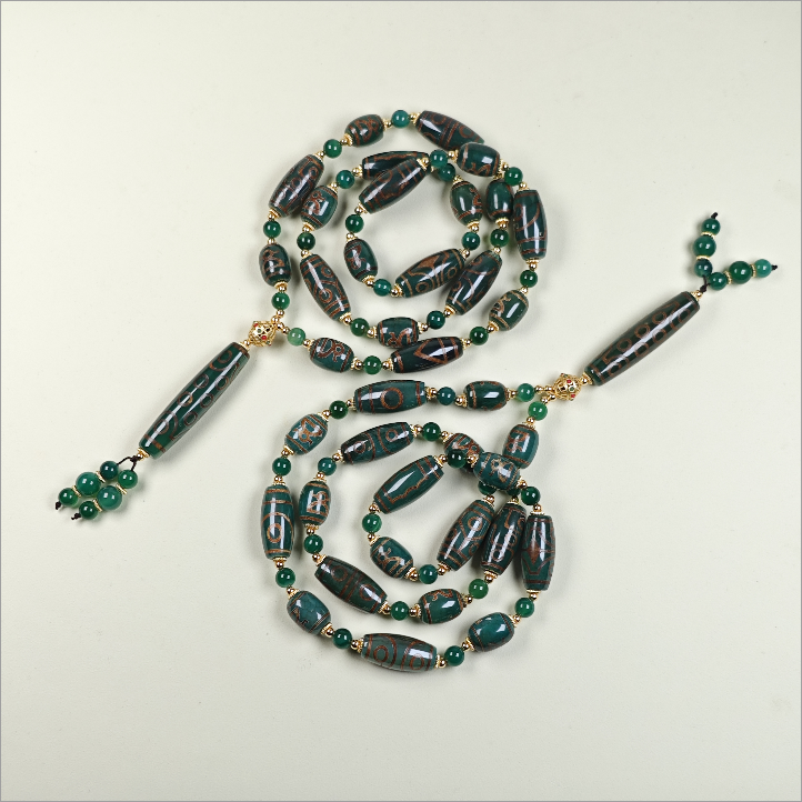 【福气来珠宝】ML146-精美玛瑙项链-多样性发其一