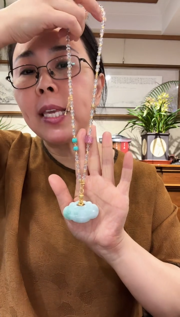 【闪购商品】翡翠颈饰未镶嵌国风