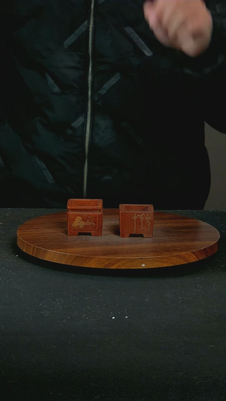 【闪购商品】紫砂4.5*3.5/4*3两只一组