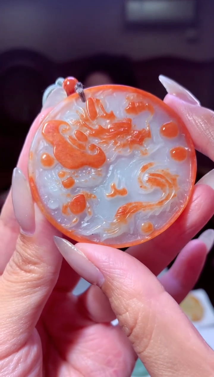 【闪购商品】定制翡翠未镶嵌挂件发货（拍一发一）