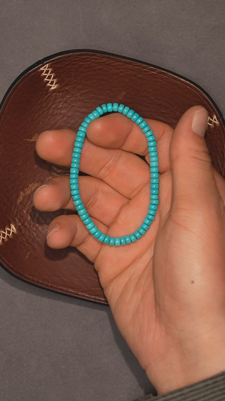 【闪购商品】绿松石套链未镶嵌冲赛康胡子哥，DIY一102