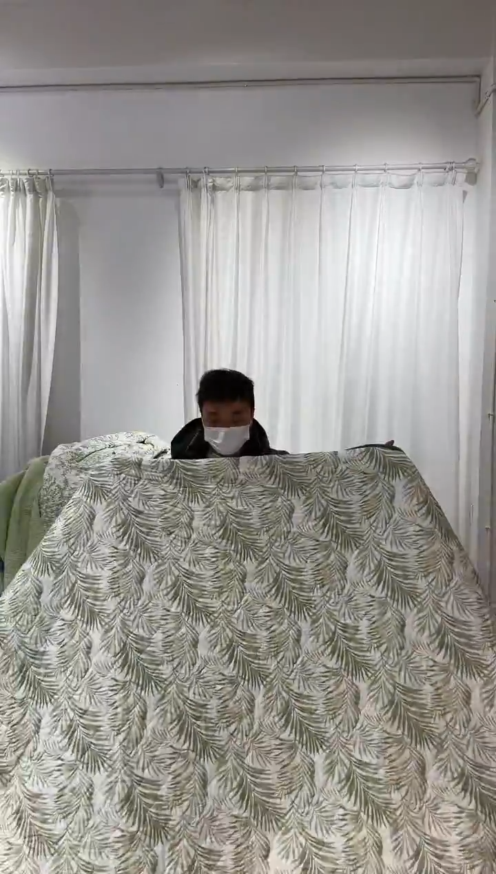 棉240*250纯棉床盖124号微瑕