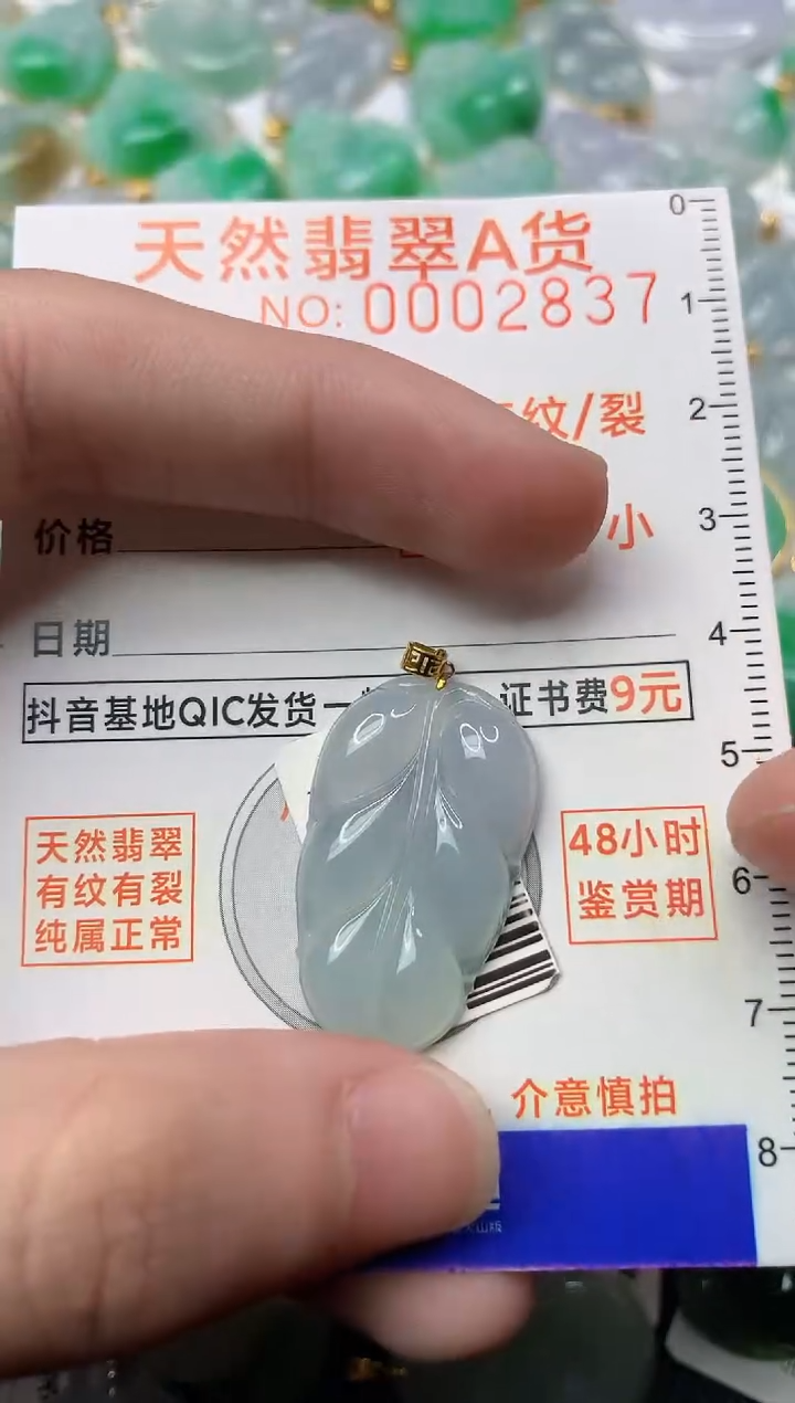 【闪购商品】翡翠颈饰18K金镶嵌9..........