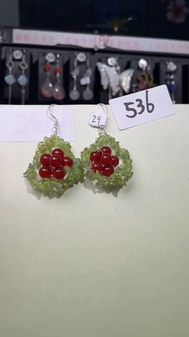 未镶嵌耳饰玛瑙/玉髓喜欢拍
