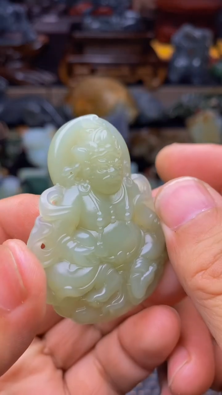 【闪购商品】和田玉挂件未镶嵌1