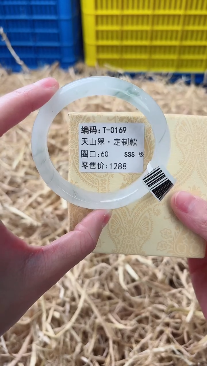 未镶嵌手镯石英质玉T-0169