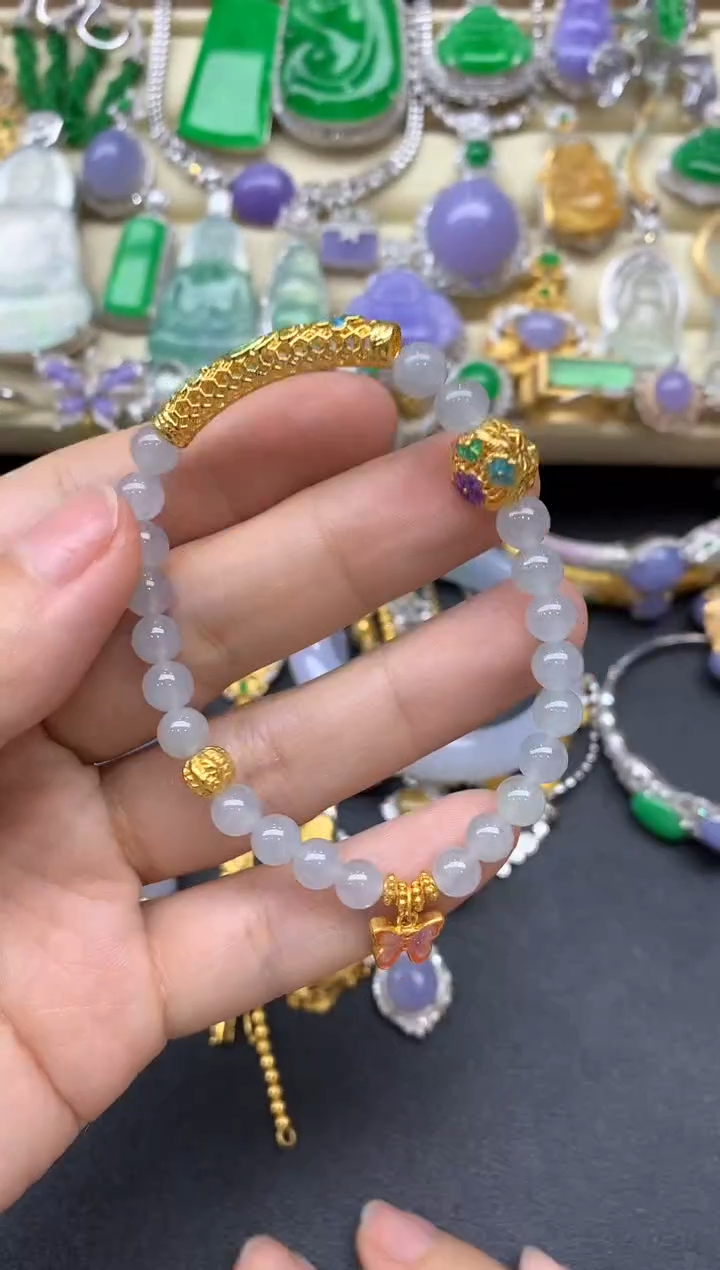 【闪购商品】翡翠手链未镶嵌228-中国好珍宝