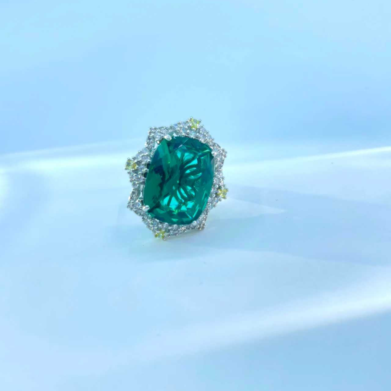 非金属珐琅戒指 璀璨星芒