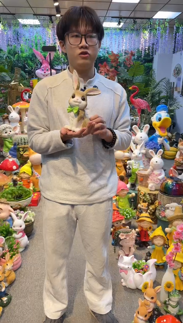 树脂户外花园装饰摆件