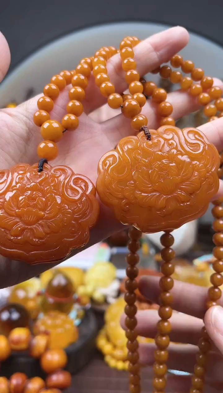 【闪购商品】琥珀裸石未镶嵌首饰 假1赔4 （多样性发货1件（微瑕