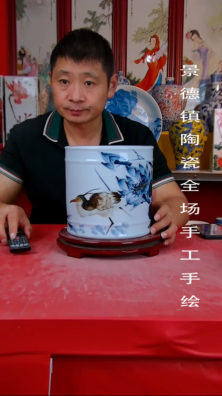 摆件景德镇陶瓷 全场手工手绘4