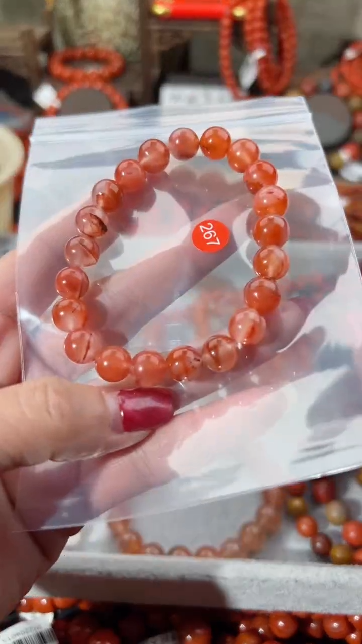 【闪购商品】南红玛瑙手串未镶嵌9+