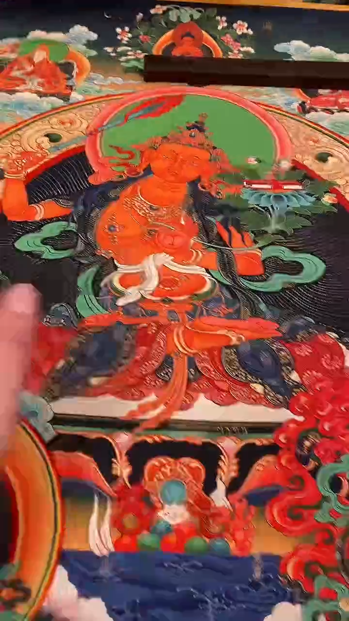 装裱画精美唐卡tk16064