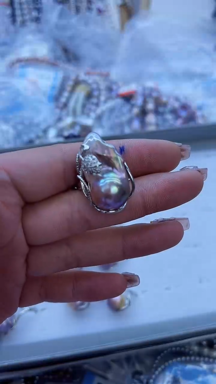 【闪购商品】淡水珍珠戒指未镶嵌939