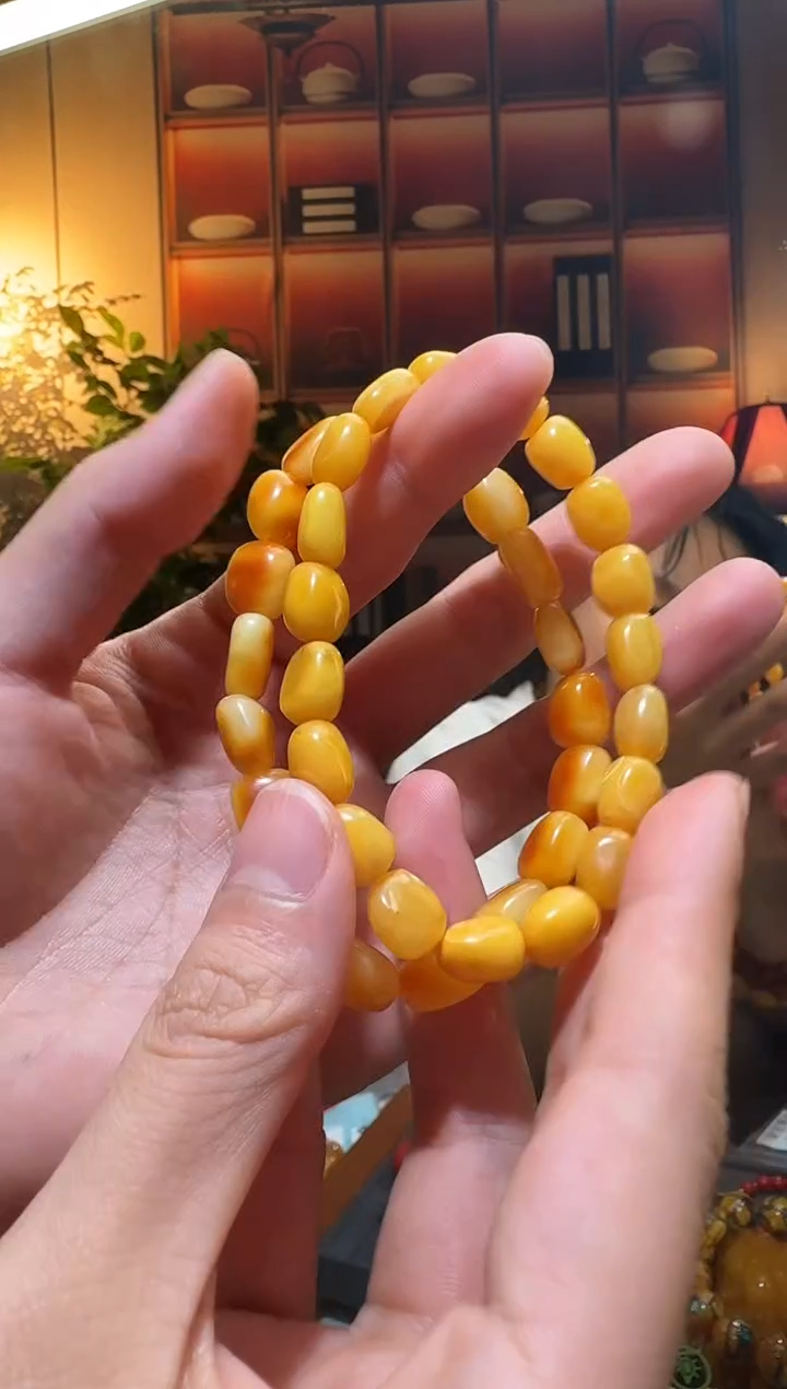 蜜蜡颈饰未镶嵌126选择多样性发货其中一件