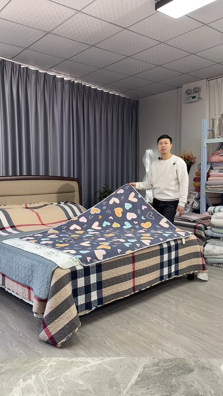 棉110cm*150cm 心心相印