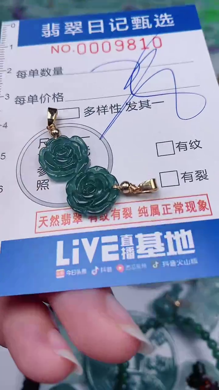 【闪购商品】翡翠颈饰未镶嵌00009810