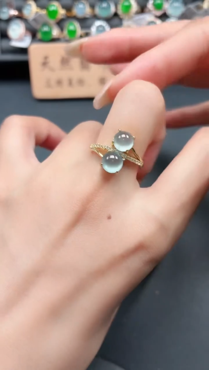 未镶嵌戒指翡翠111