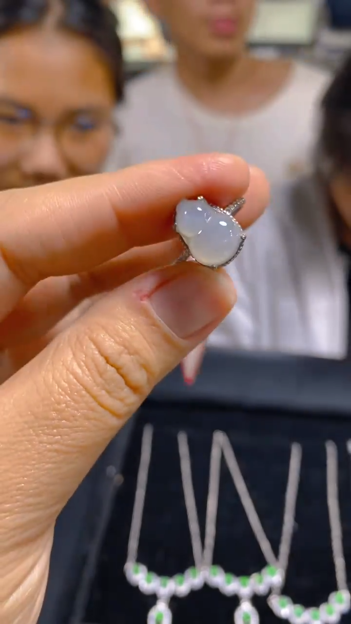 【闪购商品】翡翠戒指未镶嵌0380688596多样性发一