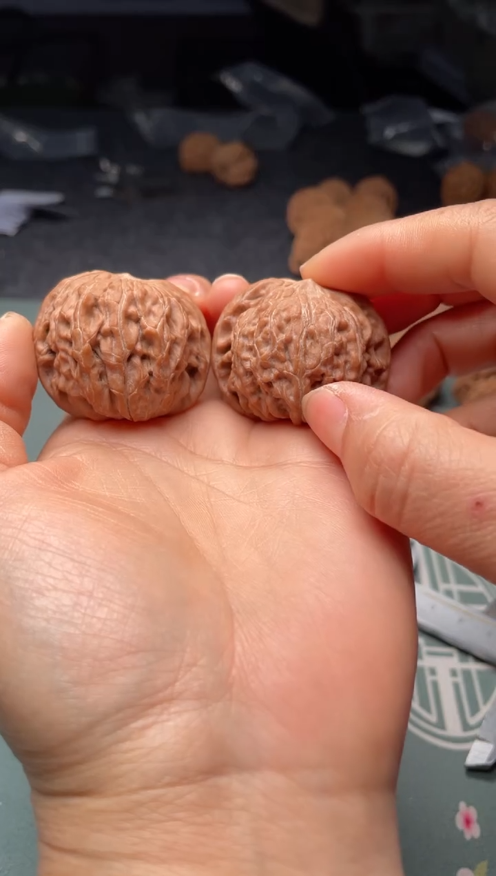 把件文玩核桃w276   磨盘 40尺