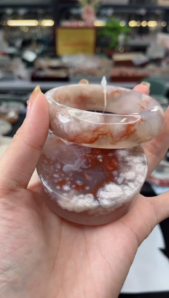 【闪购商品】石英质玉手镯未镶嵌61圈口（赠品镯心）6571513