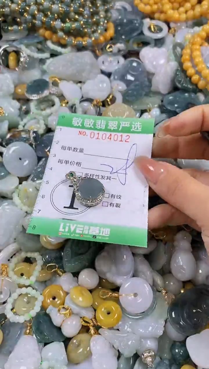 【闪购商品】翡翠颈饰未镶嵌闪购0104012