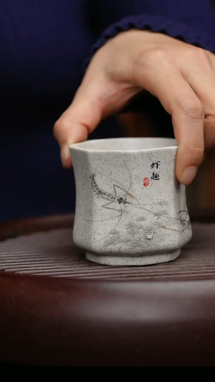 茶杯紫砂紫砂主人杯福利放漏