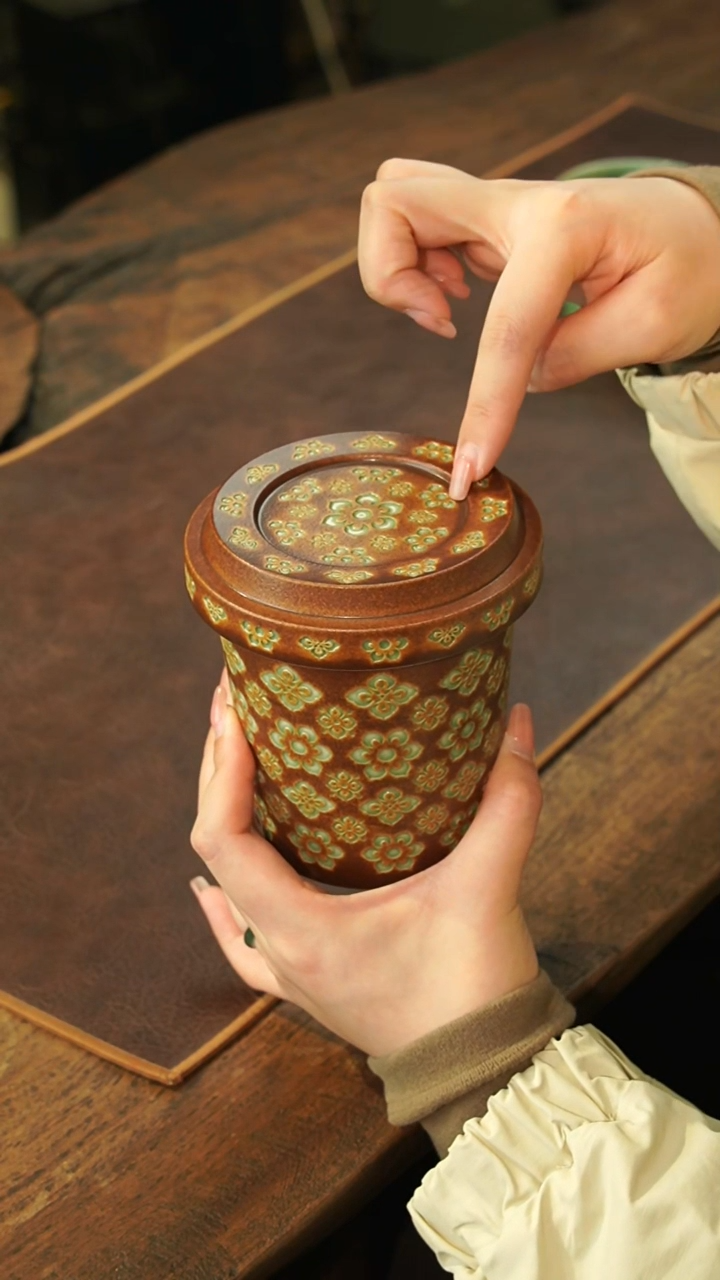 【闪购商品】瓷片李斌 宝相系列 奶茶杯