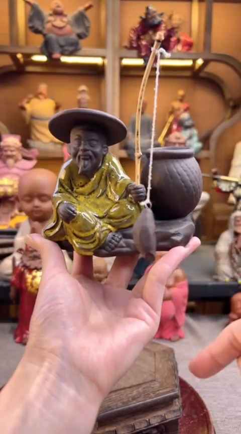 紫砂茶宠器闵茶宠摆件