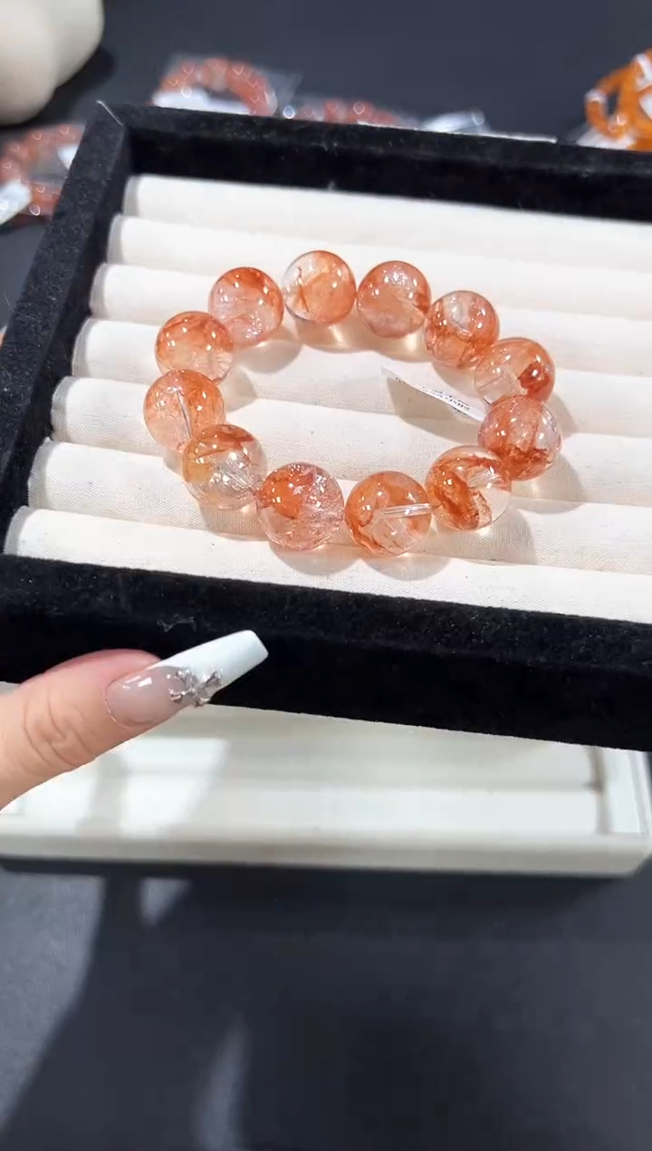 未镶嵌手串水晶99e多样性发其一【1条】默认微瑕17mm