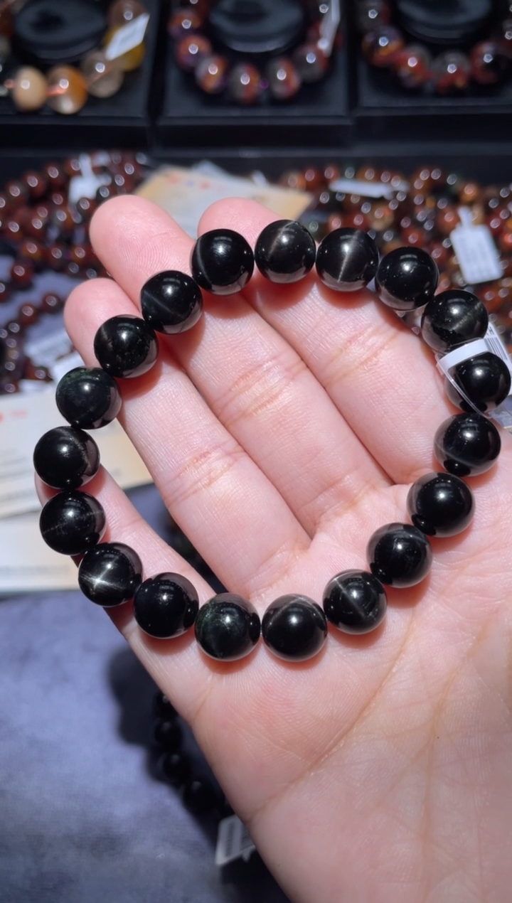 【闪购商品】辉石手链未镶嵌透辉石10mm