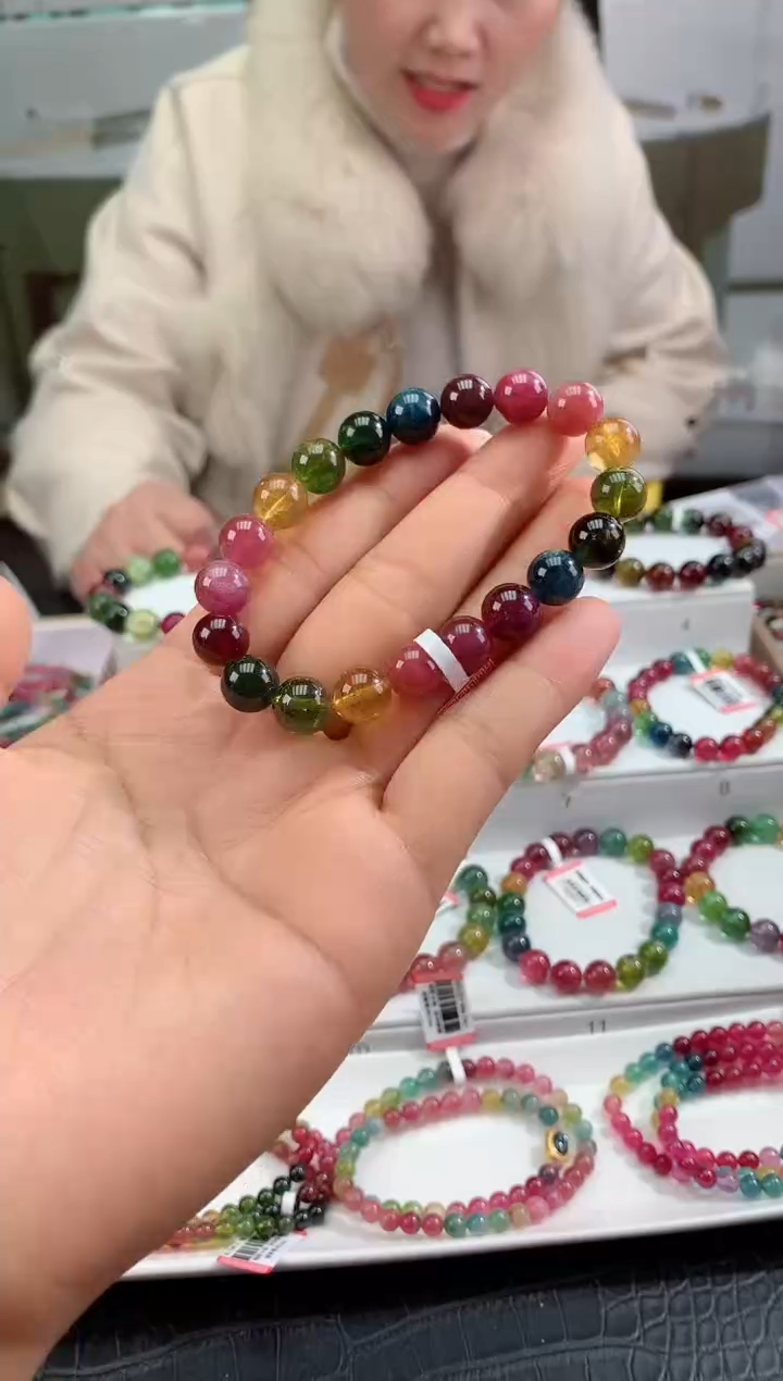 【闪购商品】碧玺手链未镶嵌多样性发一条